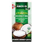 AROY-D, **ORGANIC** Coconut Milk UHT 19% Fat, 12x1000ml