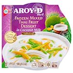 AROY-D, Mixed Thai Fruit in Coconut Milk  -18°C, 12x180g
