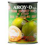 AROY-D, Young Coconut Meat in Syrup, 12x425g