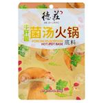 DE ZHUANG, Hot Pot 2 Base Mushroom / Spicy 52°, 12x300g