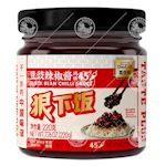 CHIN EAT, Black Bean Chilli Sauce 45°, 24x220g