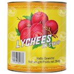 GOLDEN LION, Lychees in Syrup, 6x2840g