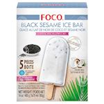FOCO, Ice Cream Bar Black Sesame -18°C, 6x(5x80g)