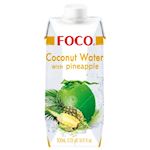 FOCO, Coconut Water with Pineapple, 12x500ml