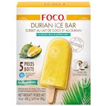 FOCO, Ice Cream Bar Durian -18°C, 6x(5x80g)