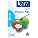 KARA, Coconut Milk Classic UHT 17% Fat, 24x400ml