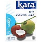 KARA, Coconut Milk Classic UHT 17% Fat, 25x200ml