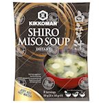 KIKKOMAN, Instant SHIRO Miso Soup 3 Portions, 12x30g