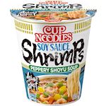 NISSIN, Cup Noodle Soy Sauce Shrimp, 8x63g