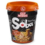NISSIN, Soba Cup Noodle Sukiyaki Beef, 8x89g