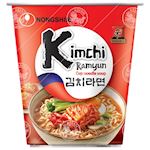 NONG SHIM, Instant Noodle Cup Kim Chi, 12x75g