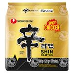 NONG SHIM, Shin Ramyun Spicy Chicken Multi Pack, 8x(6x120g)