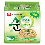 NONG SHIM, Multi Pack Soon Veggie Ramyun, 8x(5x112g)