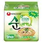 NONG SHIM, Soon Veggie Ramyun Multi Pack, 8x(5x112g)