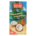RISH, Creamed Coconut, 40x200g