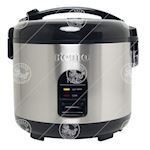 REMO, Rice Cooker 1.5Ltr Chrome-Black, 4x(1x1pc)