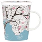 ROYAL-TEA, Tea-Mug 300ml with Filter Sakura, 1x1pc