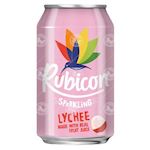 RUBICON, Sparkling Lychee Drink, 24x330ml