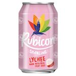 RUBICON DE, Sparkling Lychee Drink, 24x330ml