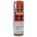 S&B, Nanami Togarashi Assorted Chili Powder ***, 10x15g