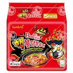 SAMYANG, Inst. Noodle EXTREME Hot Chicken, 8x(5x140g)